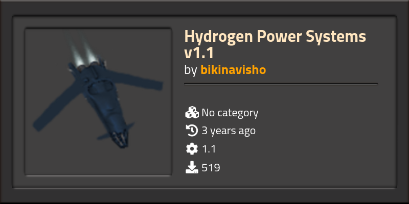 Hydrogen Power Systems v1.1 - Factorio Mods