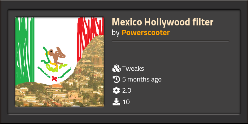 Mexico Hollywood filter - Click to view on Factorio mod portal