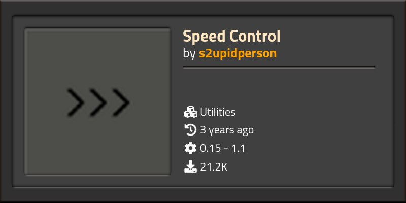 Time Speed - Factorio Mods