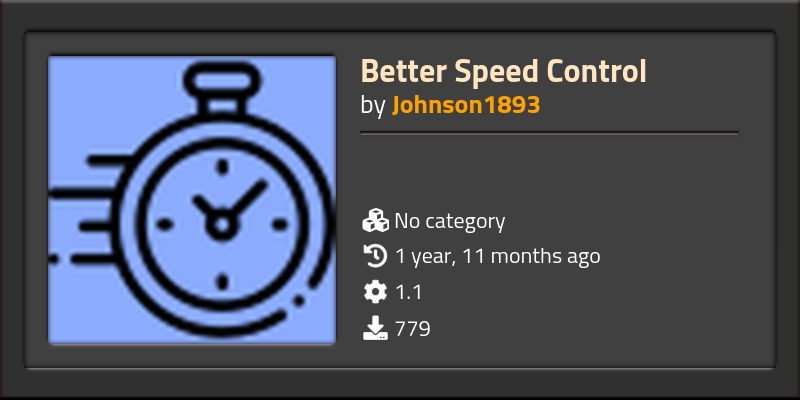 Time Speed - Factorio Mods