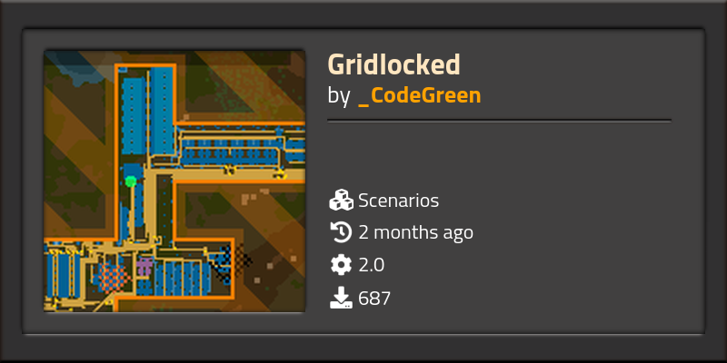 Gridlocked - Click to view on Factorio mod portal