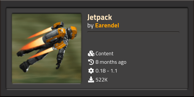 Jetpack - Factorio Mods