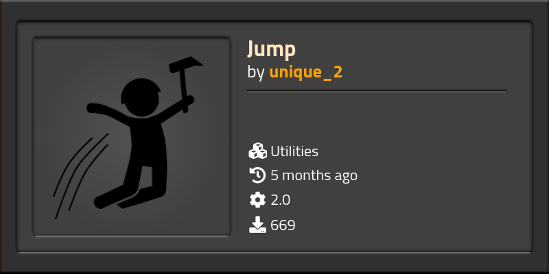 Jump - Click to view on Factorio mod portal